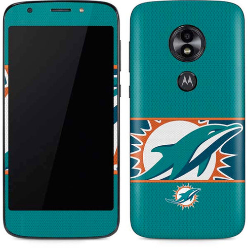 NFL Miami Dolphins Zone Block Moto E5 Play Skin